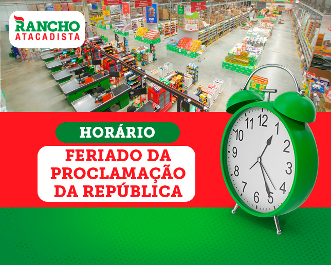 Horários Feriado 15 de novembro
