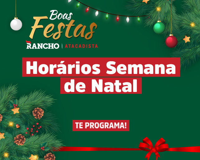 Horários Semana de Natal