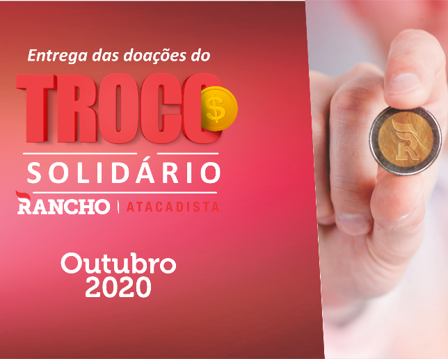 Confira as doações do Troco Solidário em outubro/2020