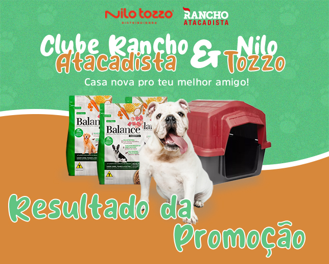 Resultado Promoção Clube Rancho Atacadista e Nilo Tozzo