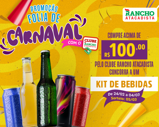 Regulamento Promoção Folia de Carnaval com o Clube Rancho