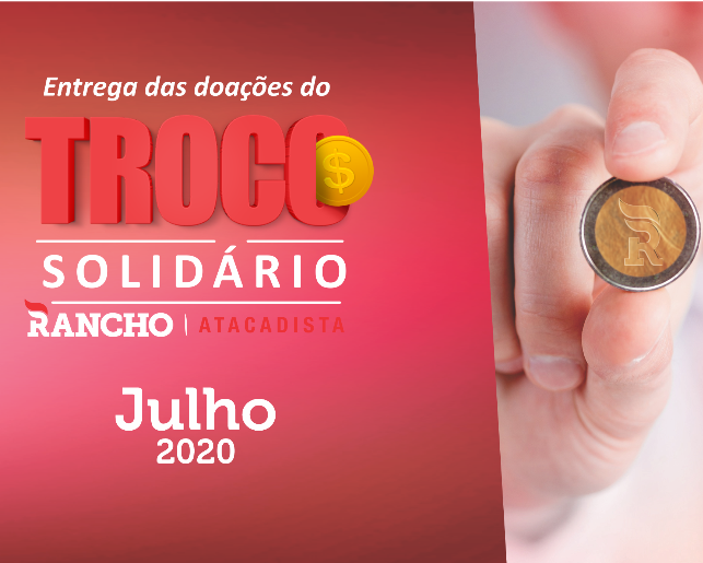 Confira as doações do Troco Solidário em julho/2020