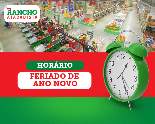 Horários Feriado Ano Novo