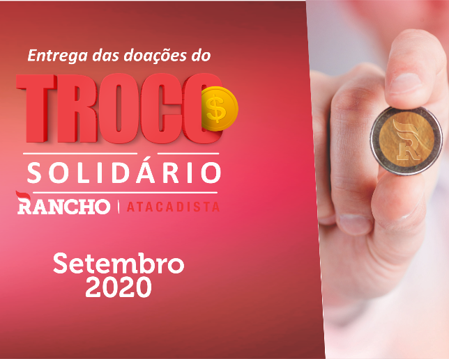 Confira as doações do Troco Solidário em setembro/2020